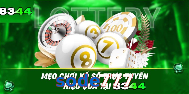 Xổ số sode777 tiện lợi tham gia